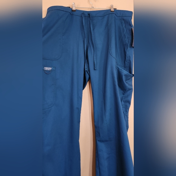 Cherokee Authentic Workwear Modern Classic WW120 XL Caribbean Blue - Picture 2 of 12